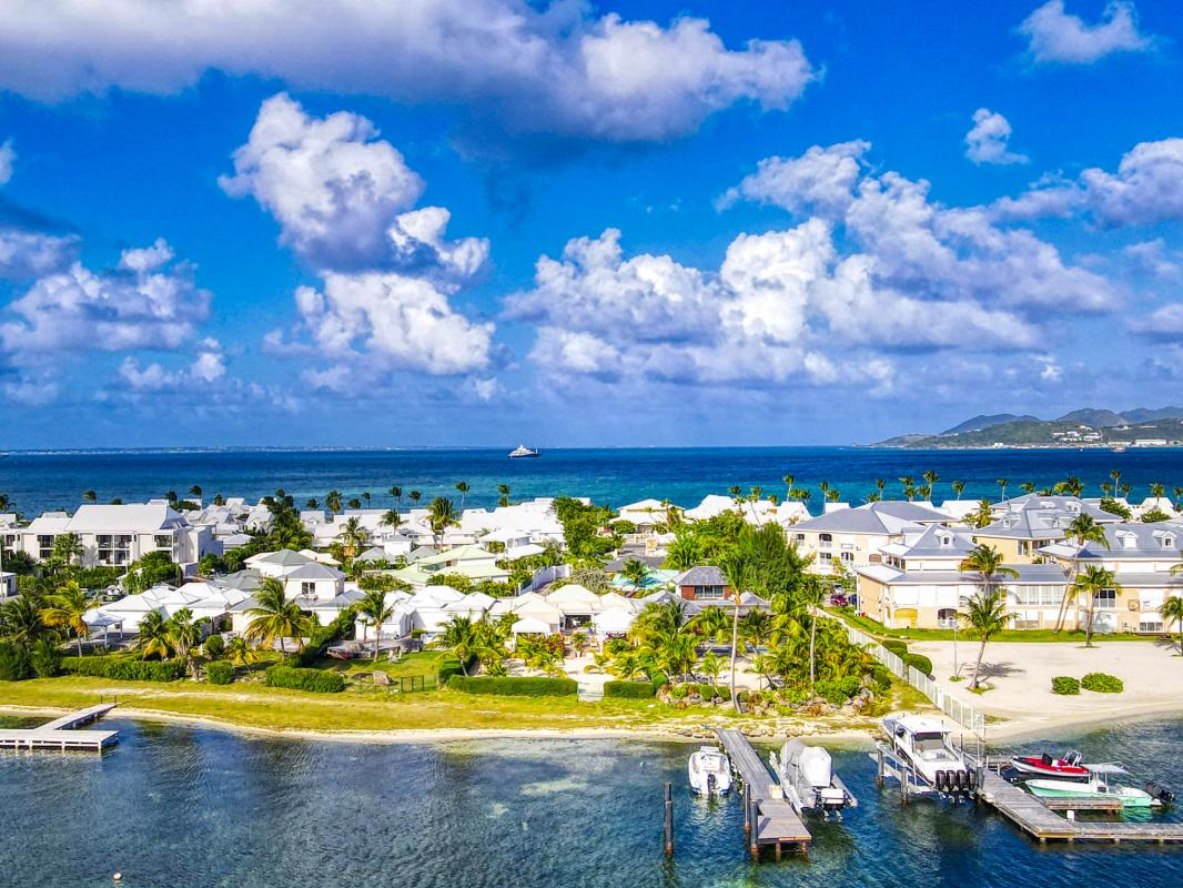 Location Villa 3 chambres Baie Nettlé St Martin-vue hauteur-29